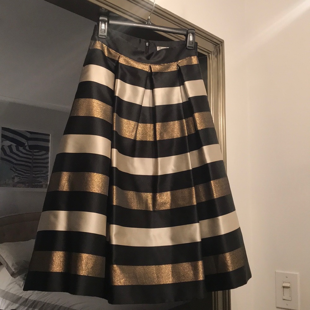 Eliza J Brocade Full Skirt